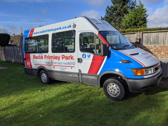 Radio Frimley Park OB vehicle
